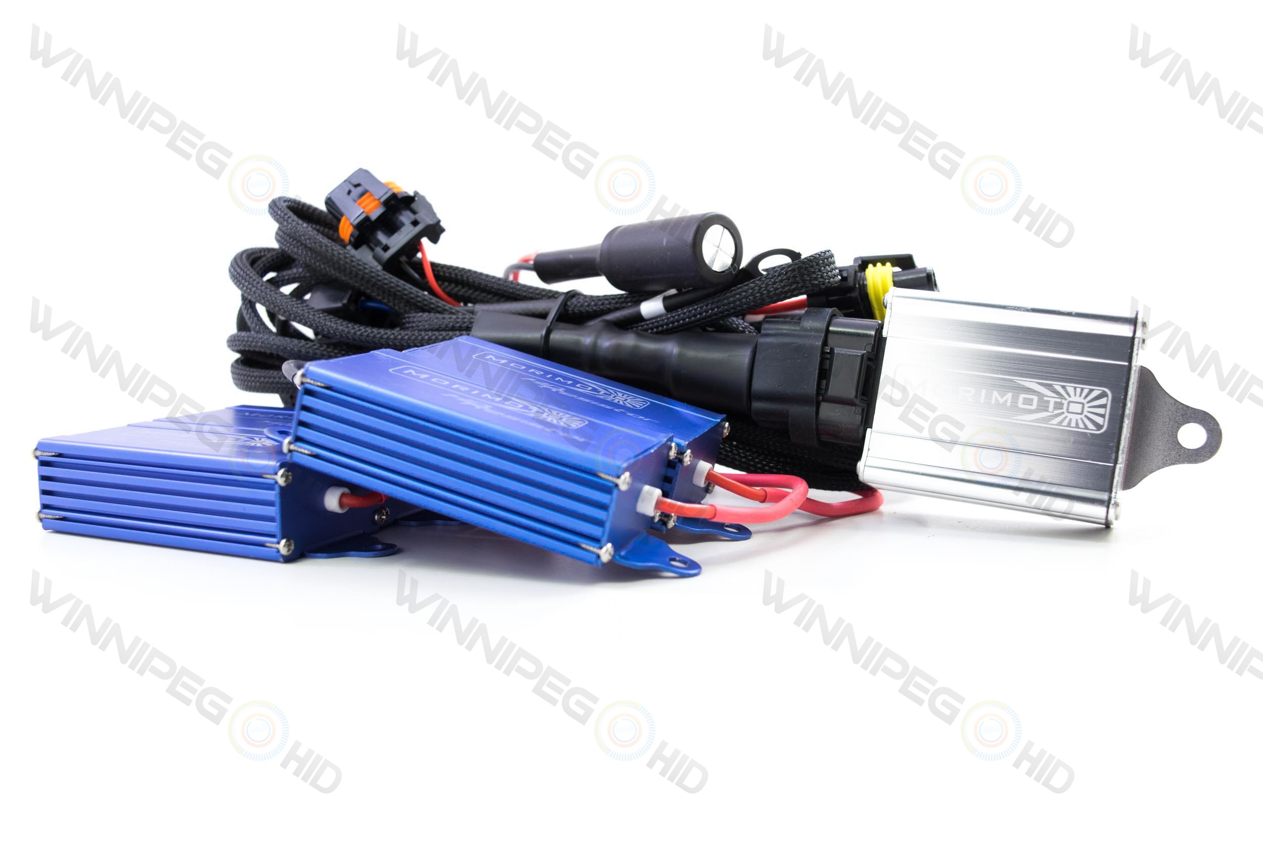 9007 9004 Morimoto Motocontrol Bixenon Relay Wire Harness Plug /& Play for HID