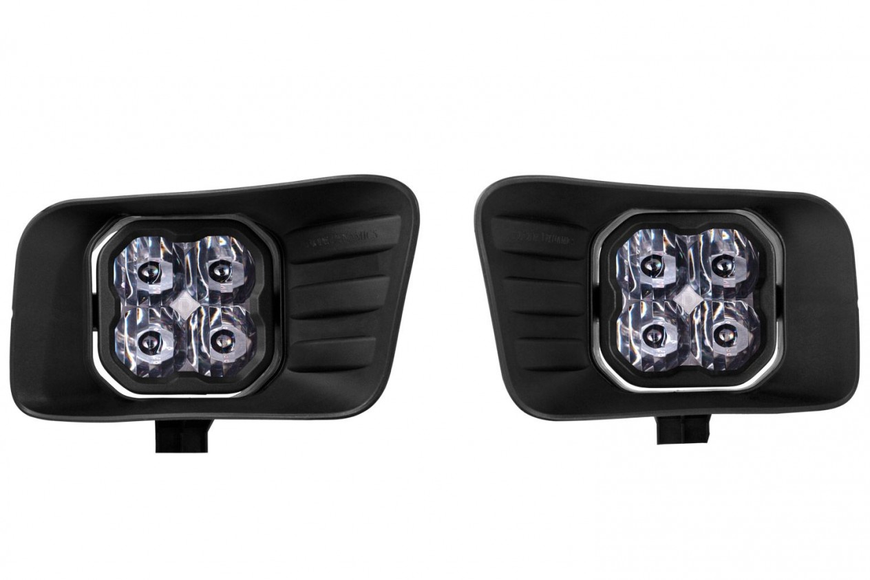 Diode Dynamics Stage Series 3" SAE/DOT Ram Horizontal Fog Light Kit ...