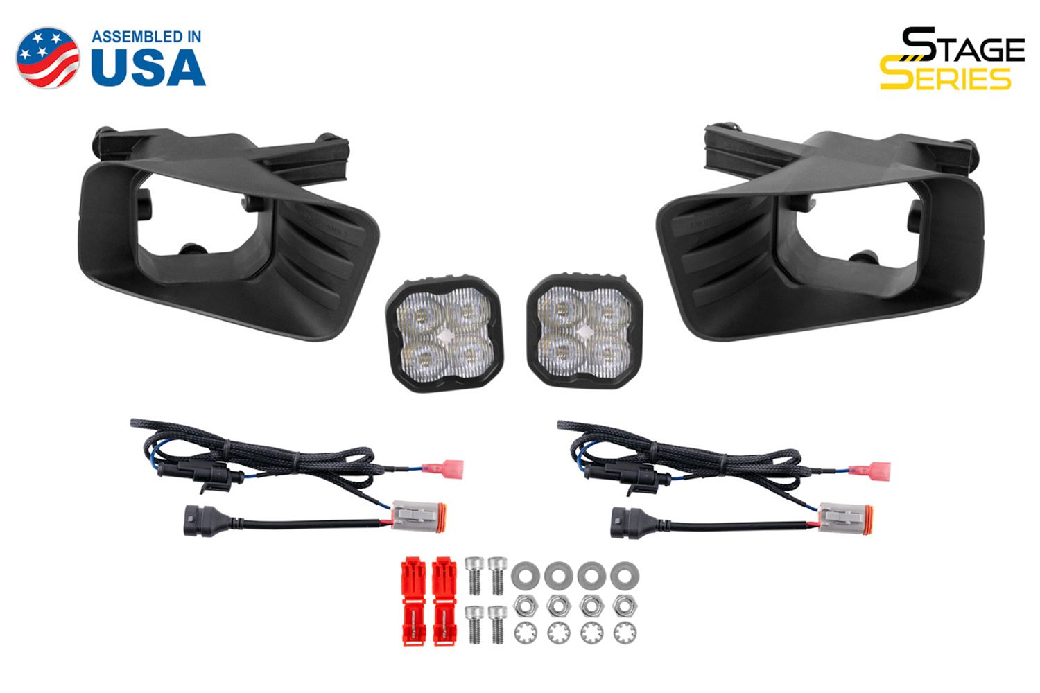 Diode Dynamics SS3 SAE/DOT Ram Horizontal Fog Light Kit - Image 2