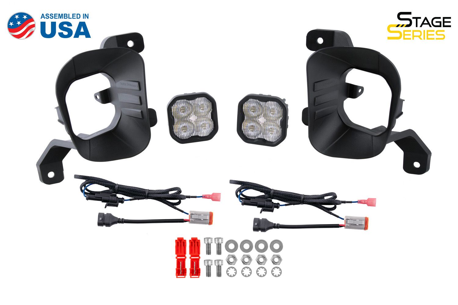 Diode Dynamics SS3 SAE/DOT Ram Vertical Fog Light Kit - Image 2