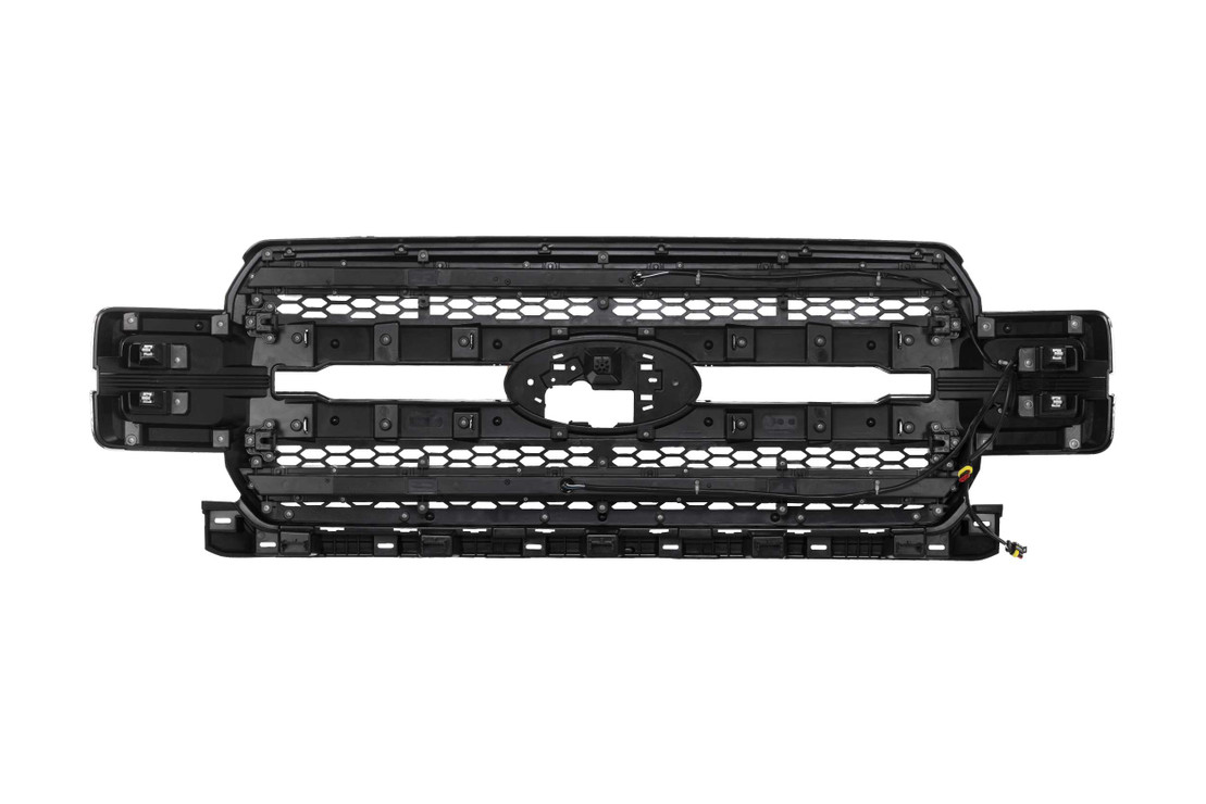 thumbnail interactive-video image 1 of OEM Ford F150 Black Grille Trim Molding – RH Passenger Side, Paint To Match, 11-2018 1 of 6