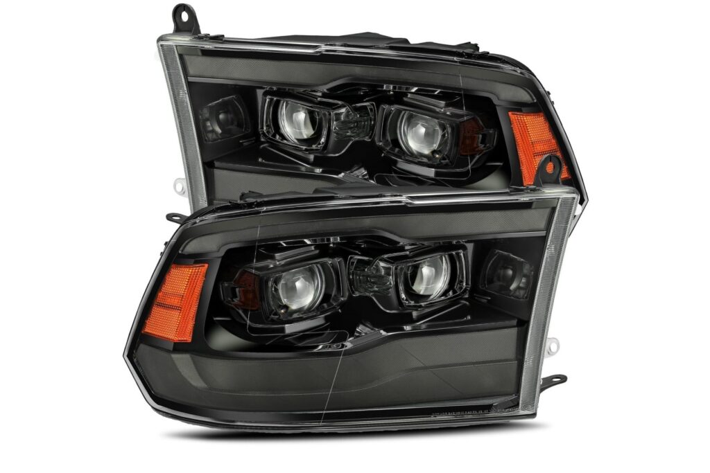 AlphaRex NOVA-Series LED Projector Headlights Alpha-Black | Dodge Ram 1500 (02-05) (880566)