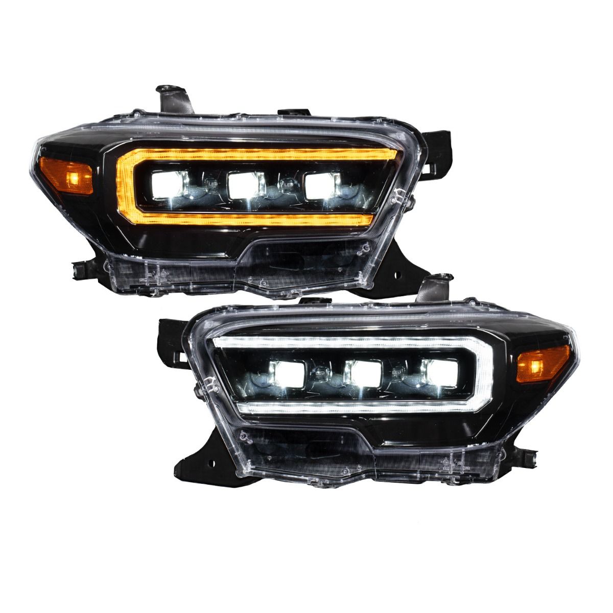 Form Lighting Toyota Tacoma (16-23) Sequential LED Projector Headlights (Selectable DRL)