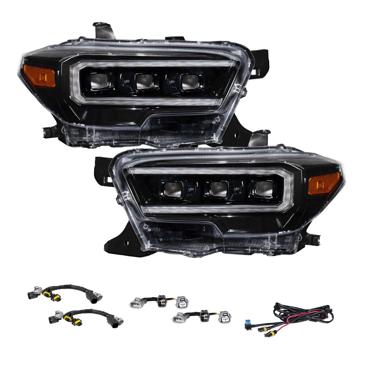 Form Lighting Toyota Tacoma (16-23) Sequential LED Projector Headlights (Selectable DRL) - Image 8