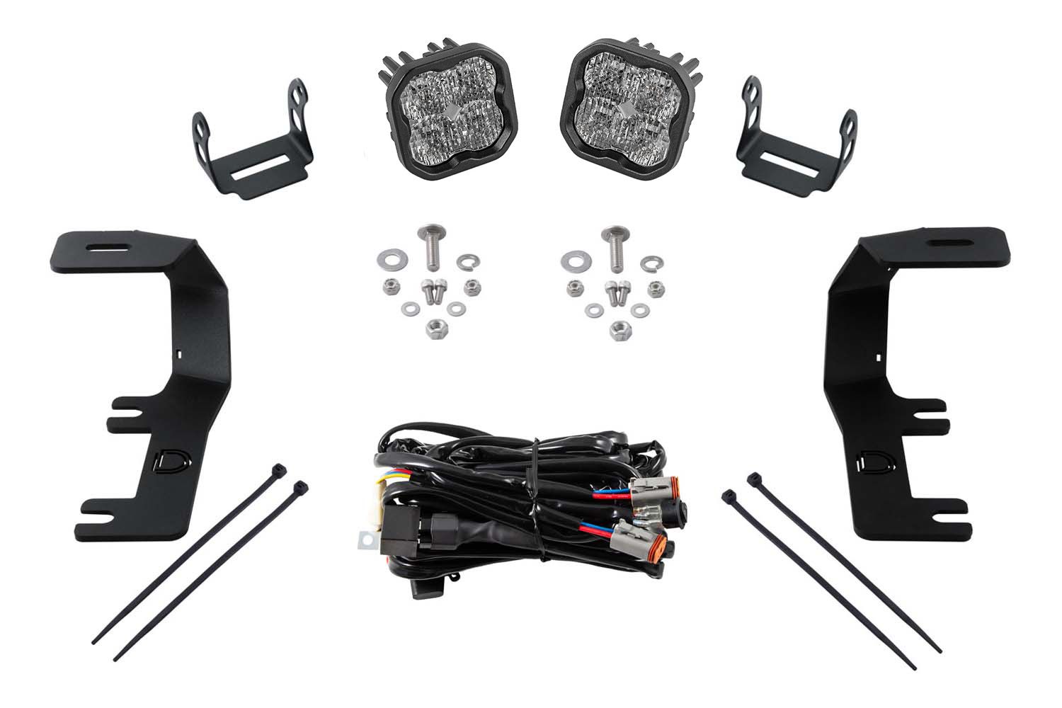 Diode Dynamics Stage Series Backlit Ditch Light Kit For 2014-2019 GMC Sierra 1500 - Image 8