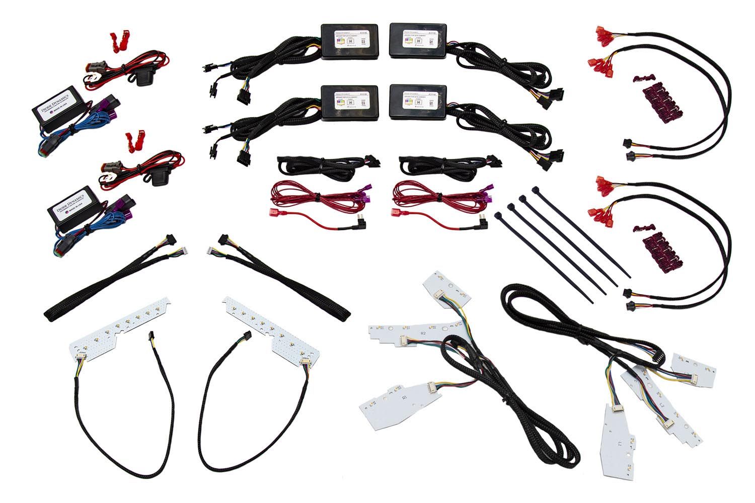 Chevrolet Camaro SS 2016-2018: Diode Dynamics Multicolor DRL LED Boards (RGBWA) - Image 2