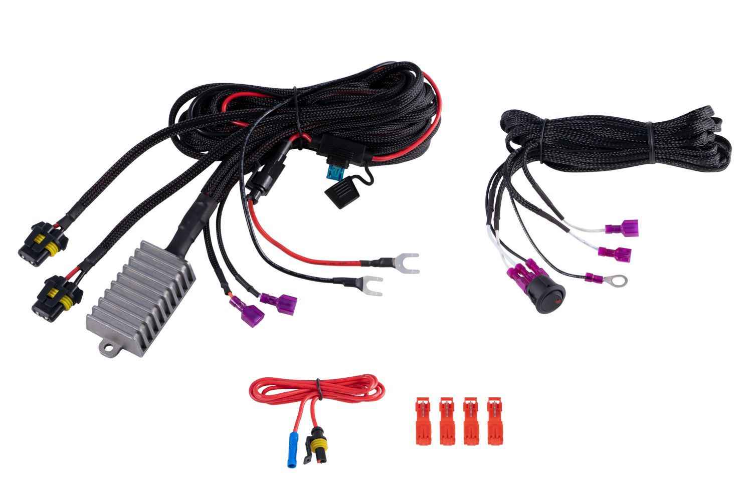 thumbnail image 2 of Universal Fog Light Wiring Harness Kit With Fuse, Relay & Switch - For H11 Bulbs 2 of 4