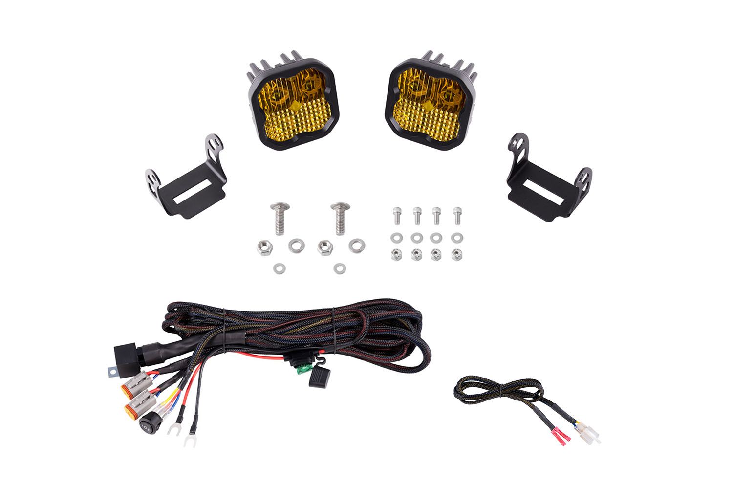 Diode Dynamics Stage Series Backlit Ditch Light Kit For 2021-2025 Ford Bronco - Image 7