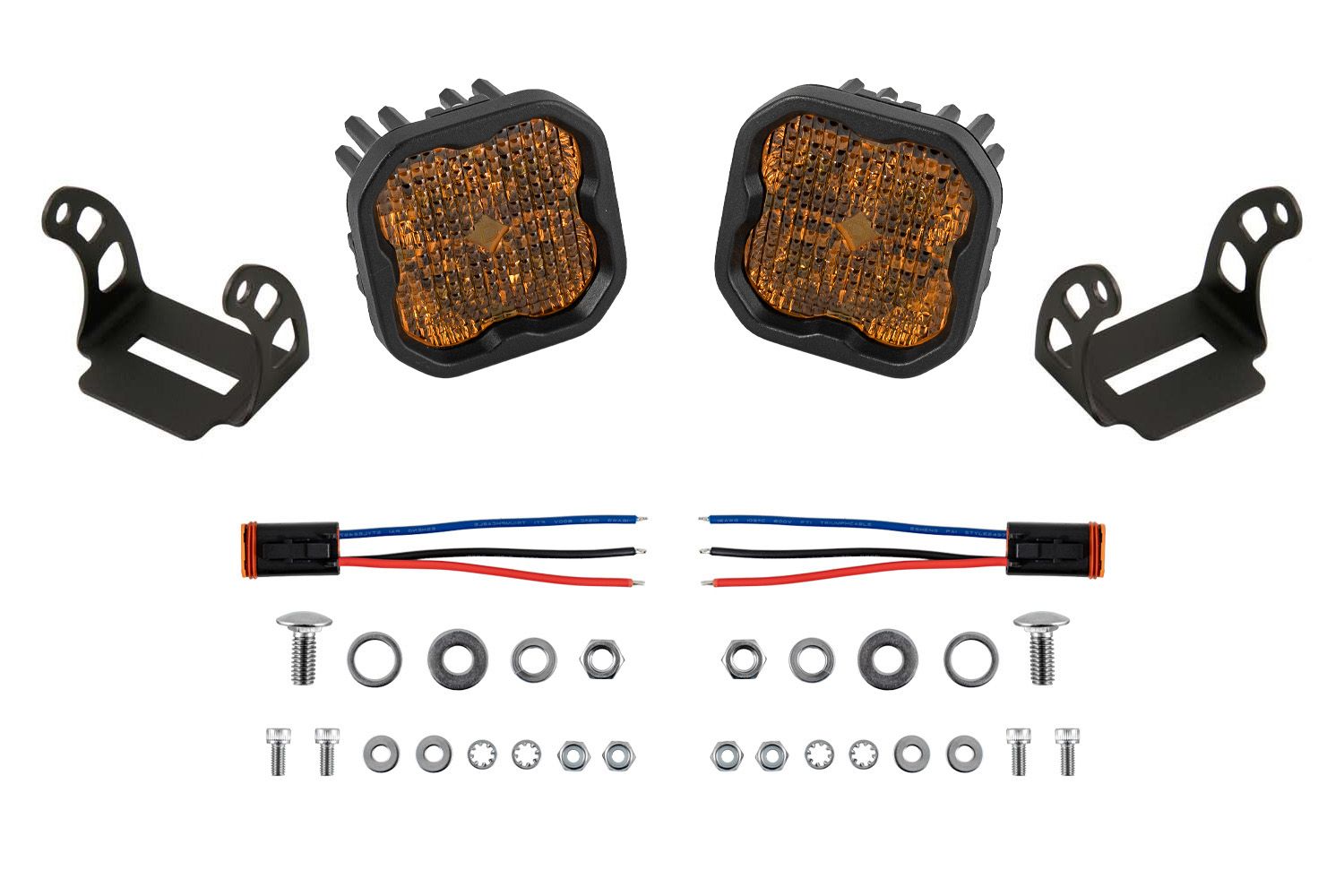 Diode Dynamics SS3 Yellow Standard LED Pods - Image 2