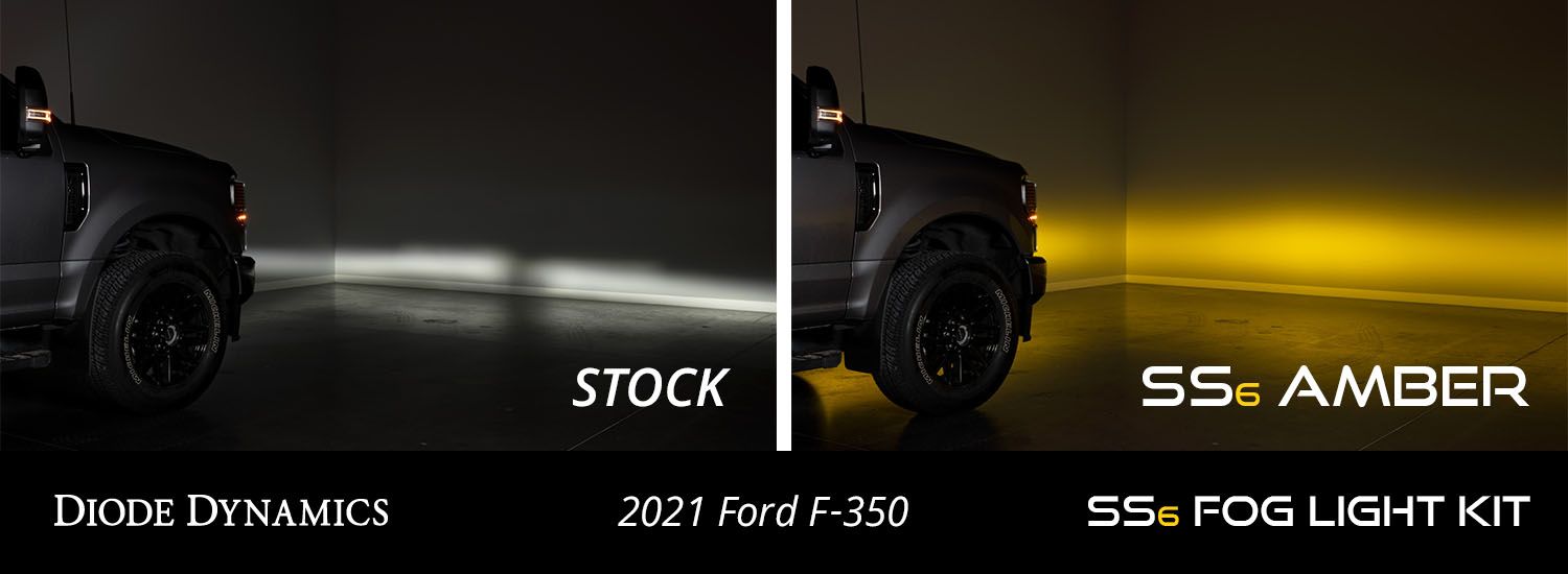 Diode Dynamics SS6 LED Fog Light Kit for 2020-2022 Ford Super Duty (w/ LED Fog Lights) - Image 5