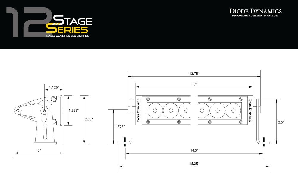 2014-2021 Toyota Tundra: Diode Dynamics SAE/DOT LED Lightbar Kit - Image 11