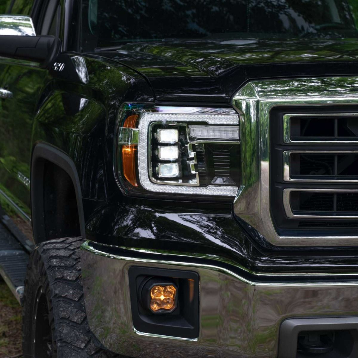 Form Lighting 2014-2018 GMC Sierra 1500 LED Projector Headlights - Image 2