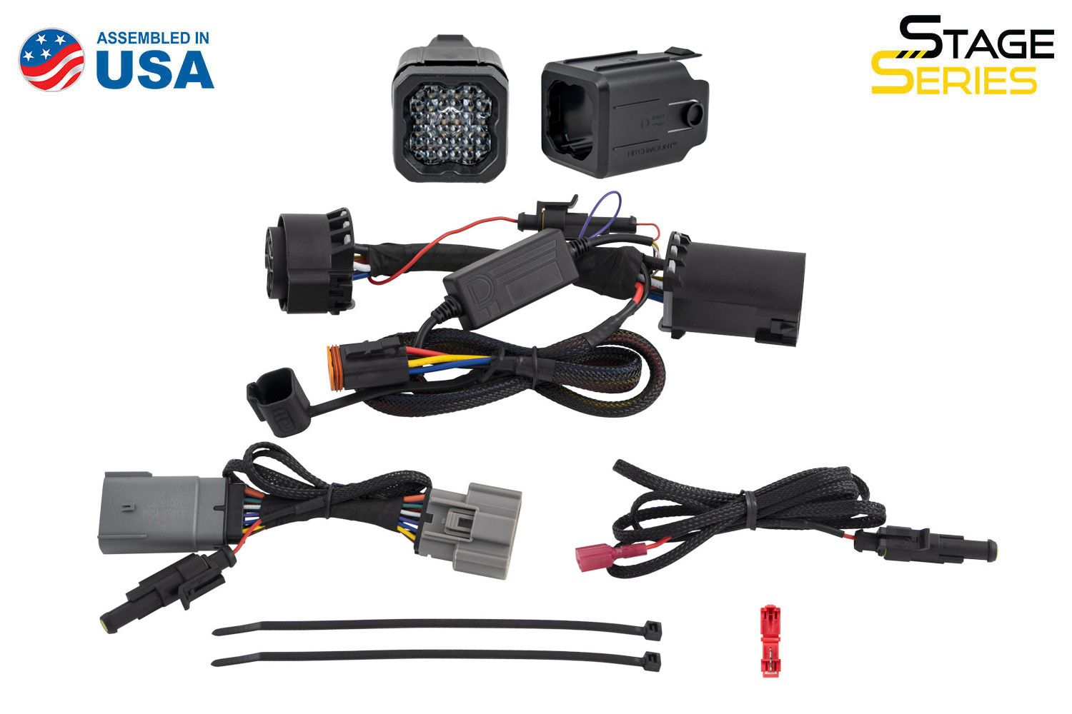 Diode Dynamics HitchMount LED Pod Reverse Kit for 2015-2020 Ford F-150 - Image 5