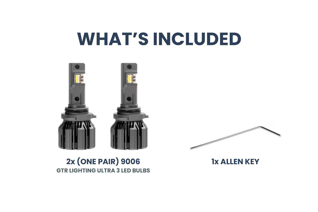 9006/HB4: GTR Lighting Ultra 3.0 LED Bulbs - Image 4