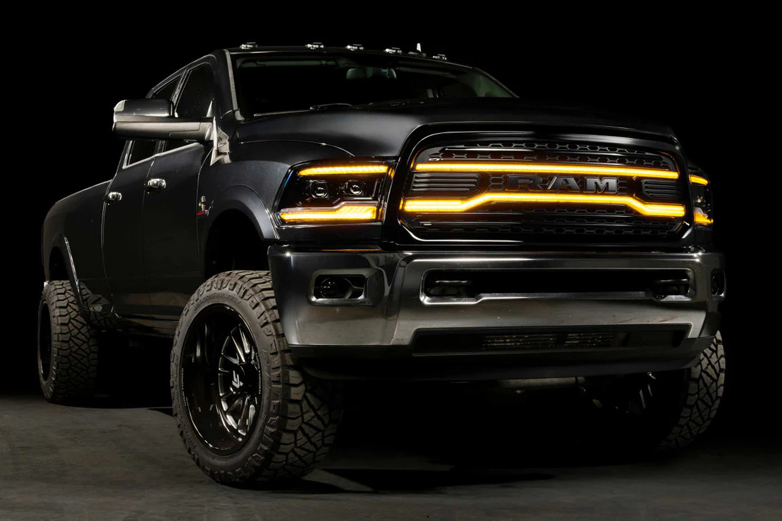 Dodge Ram HD (13-18) Morimoto XBG LED DRL Grille - Image 2