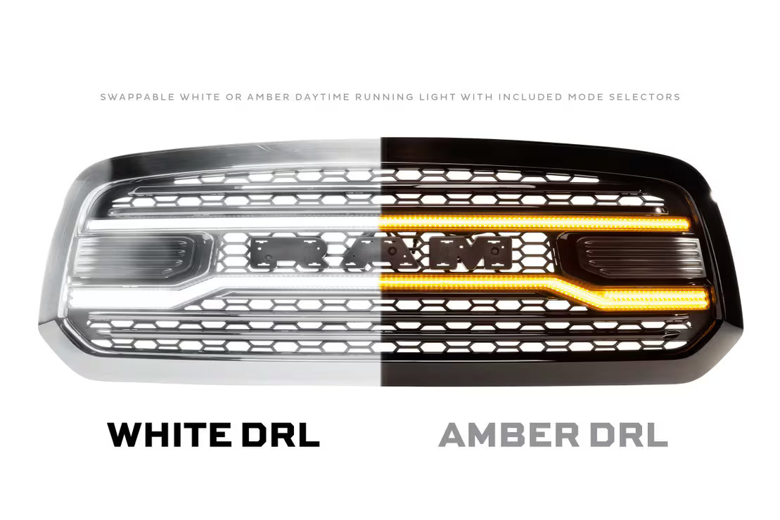 Dodge Ram HD (13-18) Morimoto XBG LED DRL Grille - Image 6