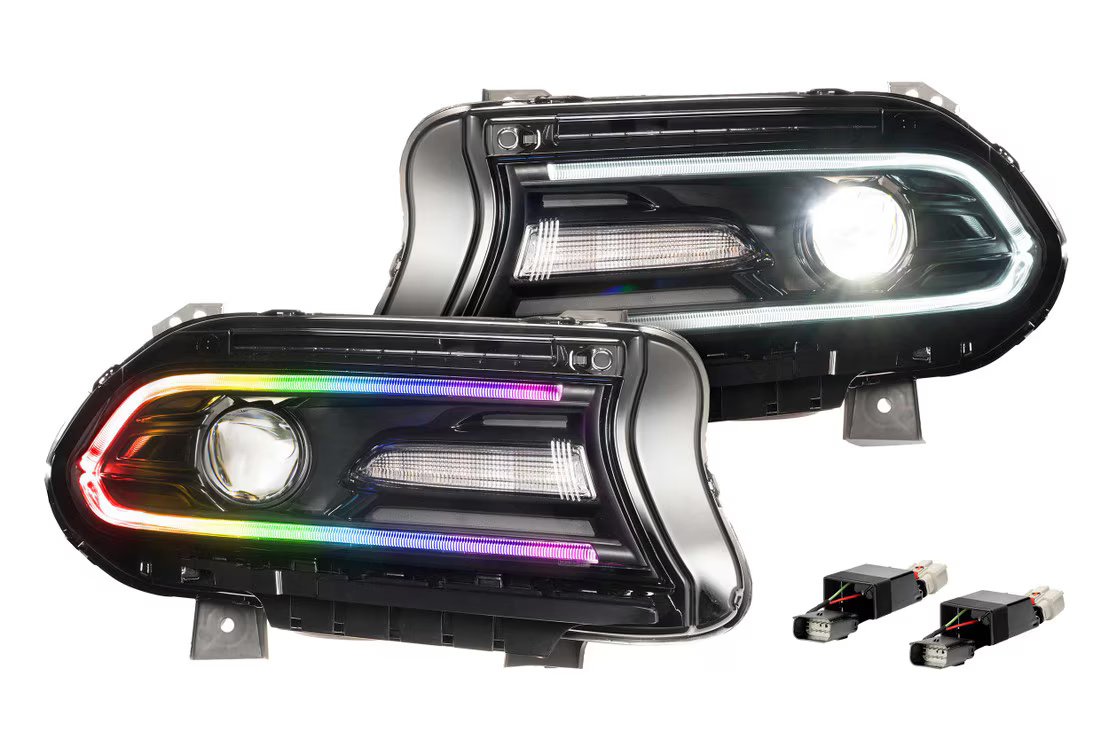 Featured image for “Dodge Charger (15-23): Morimoto XRGB LED Headlights”