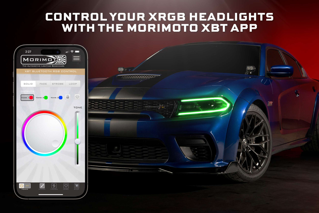 Dodge Charger (15-23): Morimoto XRGB LED Headlights - Image 2