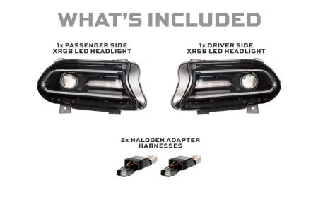 Dodge Charger (15-23): Morimoto XRGB LED Headlights - Image 3