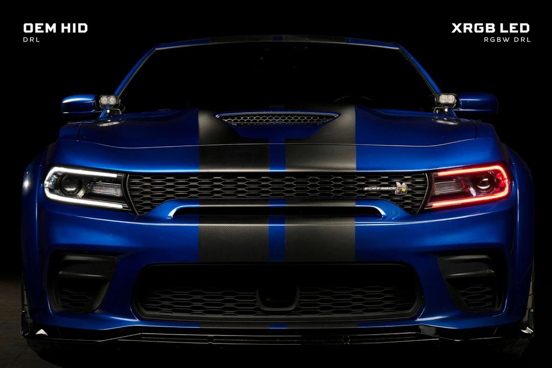 Dodge Charger (15-23): Morimoto XRGB LED Headlights - Image 9