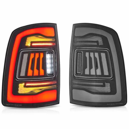 VLAND LED Taillights with Amber Sequential Turn Signal for 2009-2018 RAM 1500 2500 3500 - Image 4