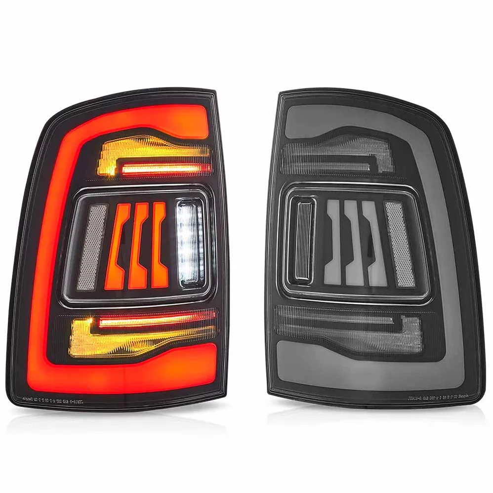 VLAND LED Taillights with Amber Sequential Turn Signal for 2009-2018 RAM 1500 2500 3500 - Image 4