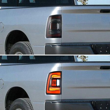 VLAND LED Taillights with Amber Sequential Turn Signal for 2009-2018 RAM 1500 2500 3500 - Image 8