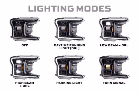 Ford F150 (18-20): Morimoto XB Hybrid LED Headlights Gen 2 - Image 4