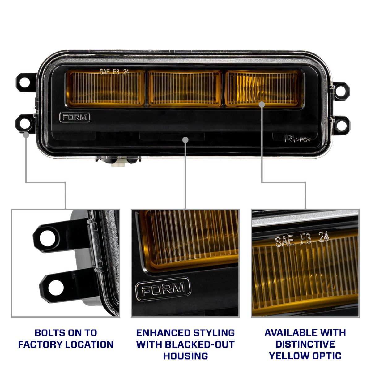 Form Lighting 2024-2025 Toyota Tacoma LED Fog Lights - Image 6