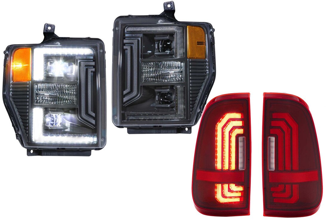 Featured image for “Ford Super Duty (08-10): Morimoto XB LED Headlight & Tail Light Combo”
