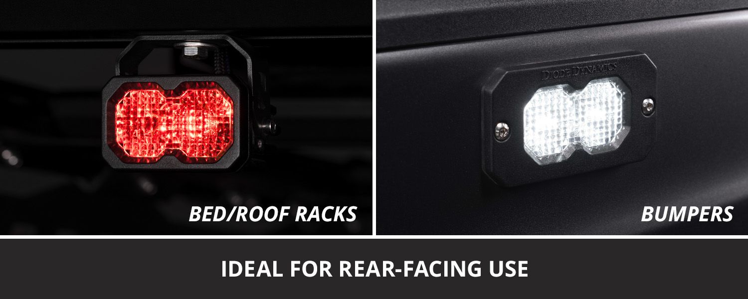 Diode Dynamics C2R White Flood Standard LED Pod (pair) - Image 4