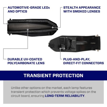 Form Lighting 2014-2024 Toyota 4Runner LED Mirror Lights - Image 6
