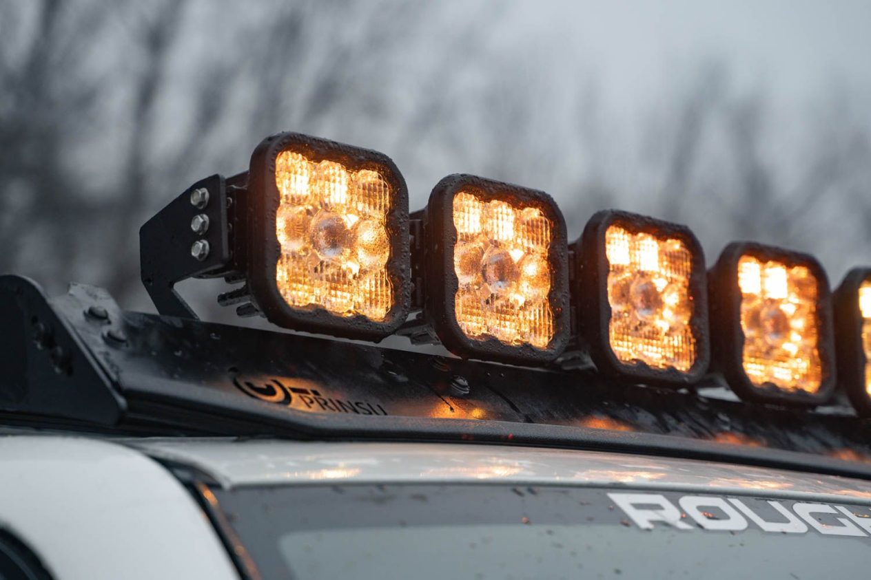 Photo inspiration: Rectangular Roof Storage Laptop Cable Hid Reference: Diode Dynamics Ss5 Crosslink Lightbar Kit For Prinsu Sherpa Roof