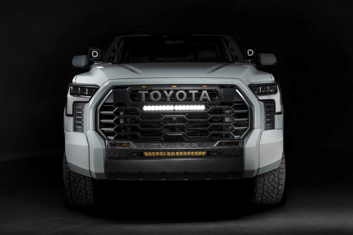 Diode Dynamics TRD Pro Grille SS20 Lightbar Kit For 2022-2026 Toyota Tundra - Image 3