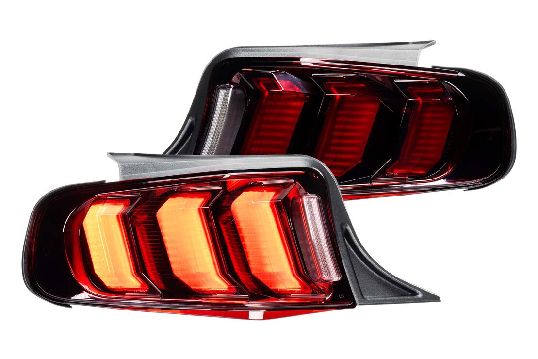 Featured image for “Ford Mustang (10-12) Facelift: Morimoto XB LED Tail Lights (Red)”