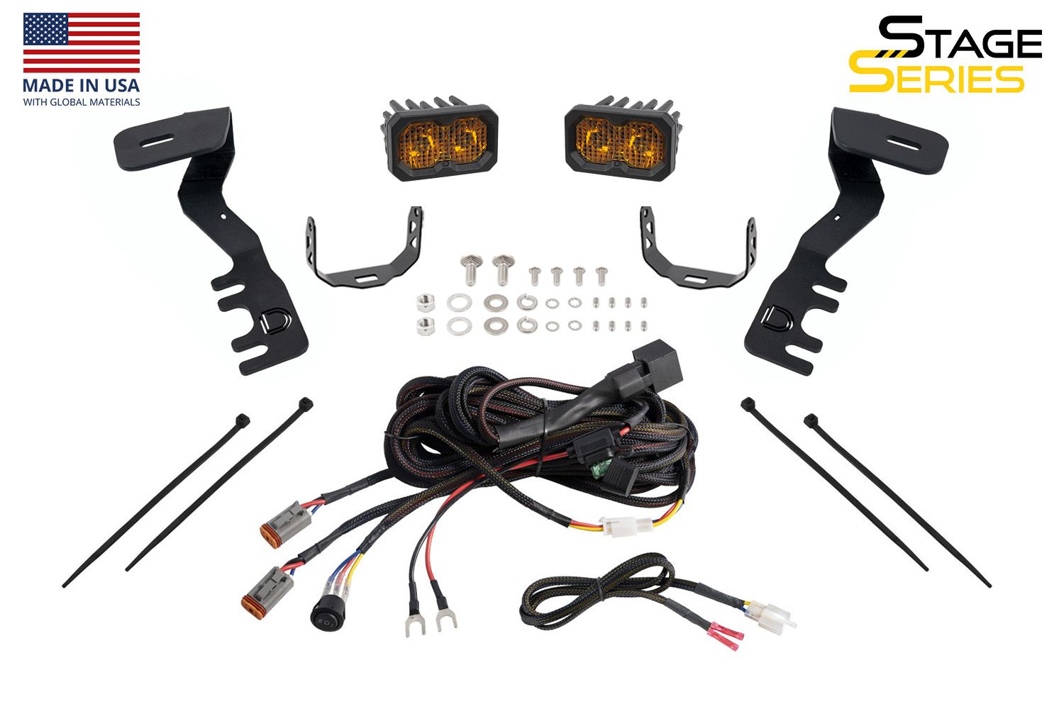 Diode Dynamics Stage Series Backlit Ditch Light Kit for 2025-2026 Toyota 4Runner - Image 9