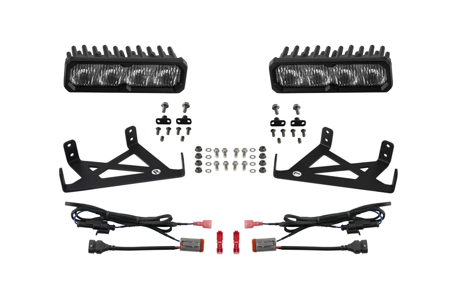 Diode Dynamics SS6 LED Fog Light Kit for 2020-2022 Ford Super Duty (w/ LED Fog Lights)