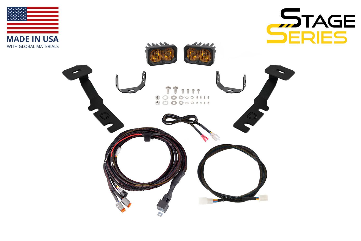 Diode Dynamics Stage Series Backlit Ditch Light Kit for 2019-2025 Toyota RAV4 - Image 7