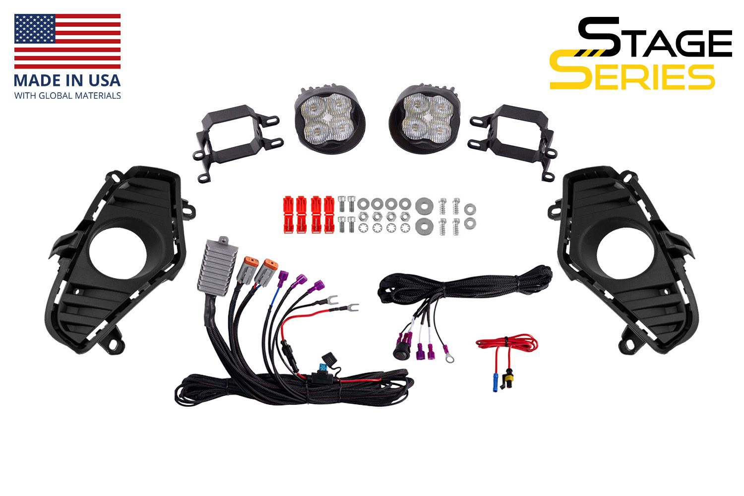 Diode Dynamics SS3 Add-On Fog Lamp Kit for 2019-2025 Toyota RAV4 - Image 2
