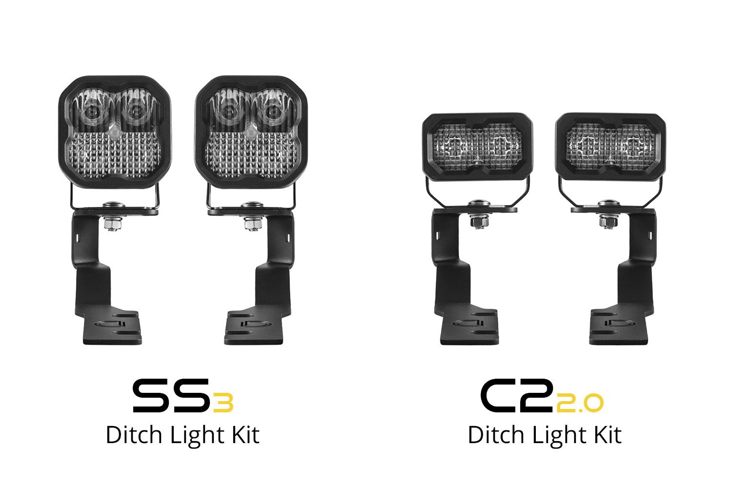 Diode Dynamics Stage Series Backlit Ditch Light Kit for 2019-2025 Toyota RAV4 - Image 9