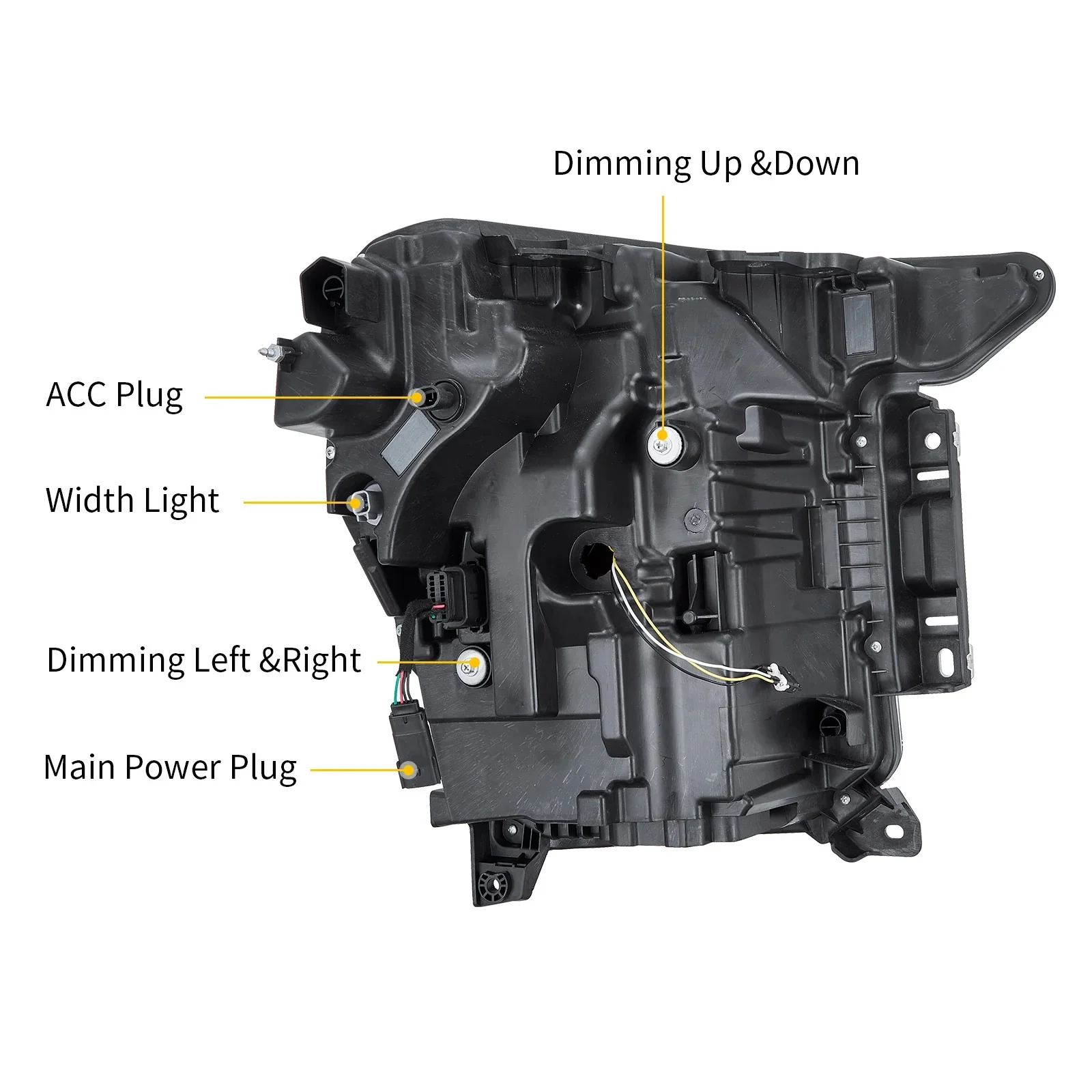 VLAND LED Headlights For 14th Gen Ford F150 2021-2023 - Image 4