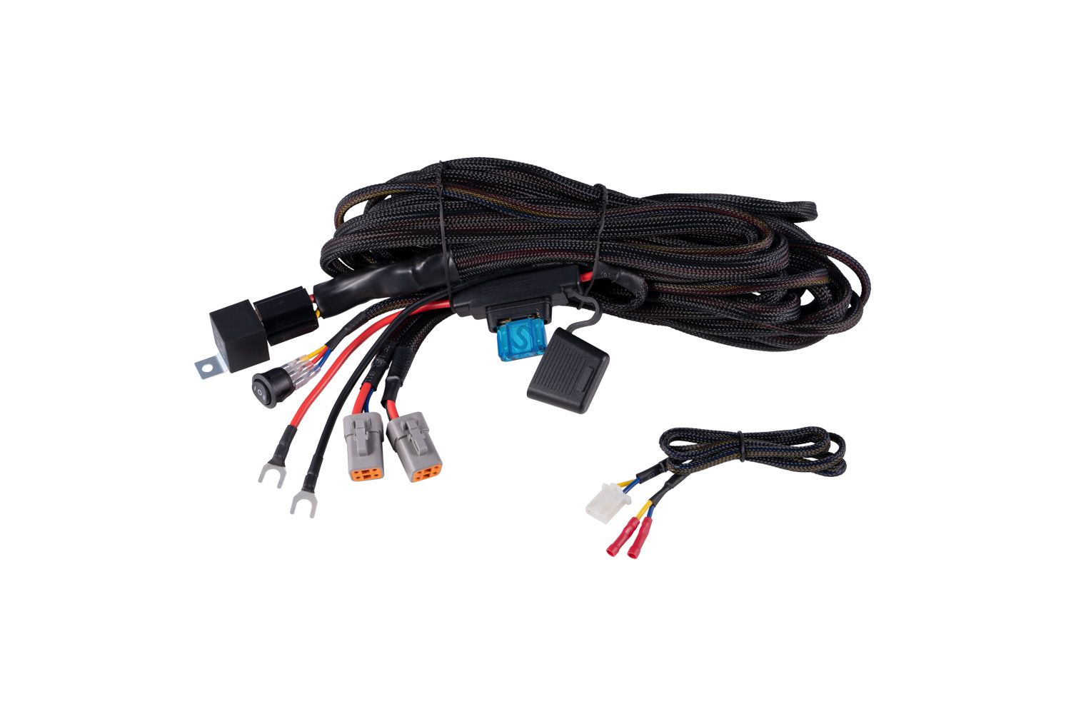 Featured image for “Diode Dynamics Ultra Heavy Duty Dual Output 4-pin Wiring Harness”