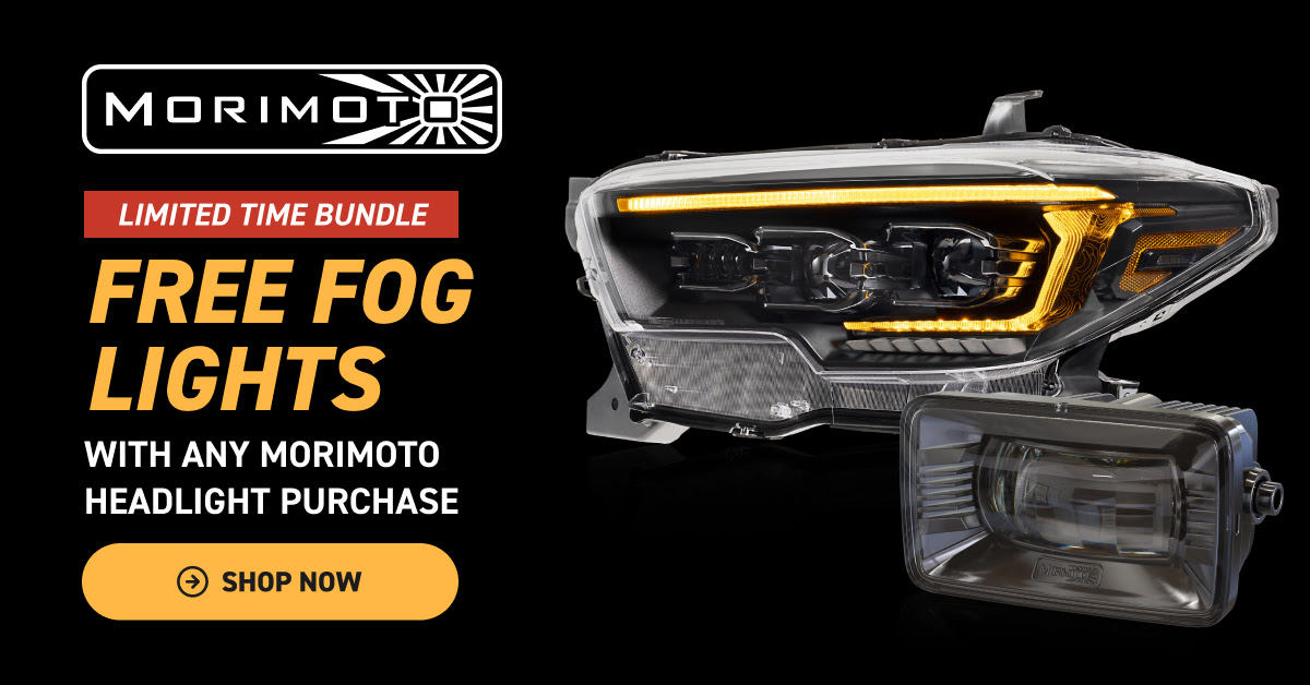 Featured image for “Morimoto XB LED Fog Light BOGO Sale 2026”