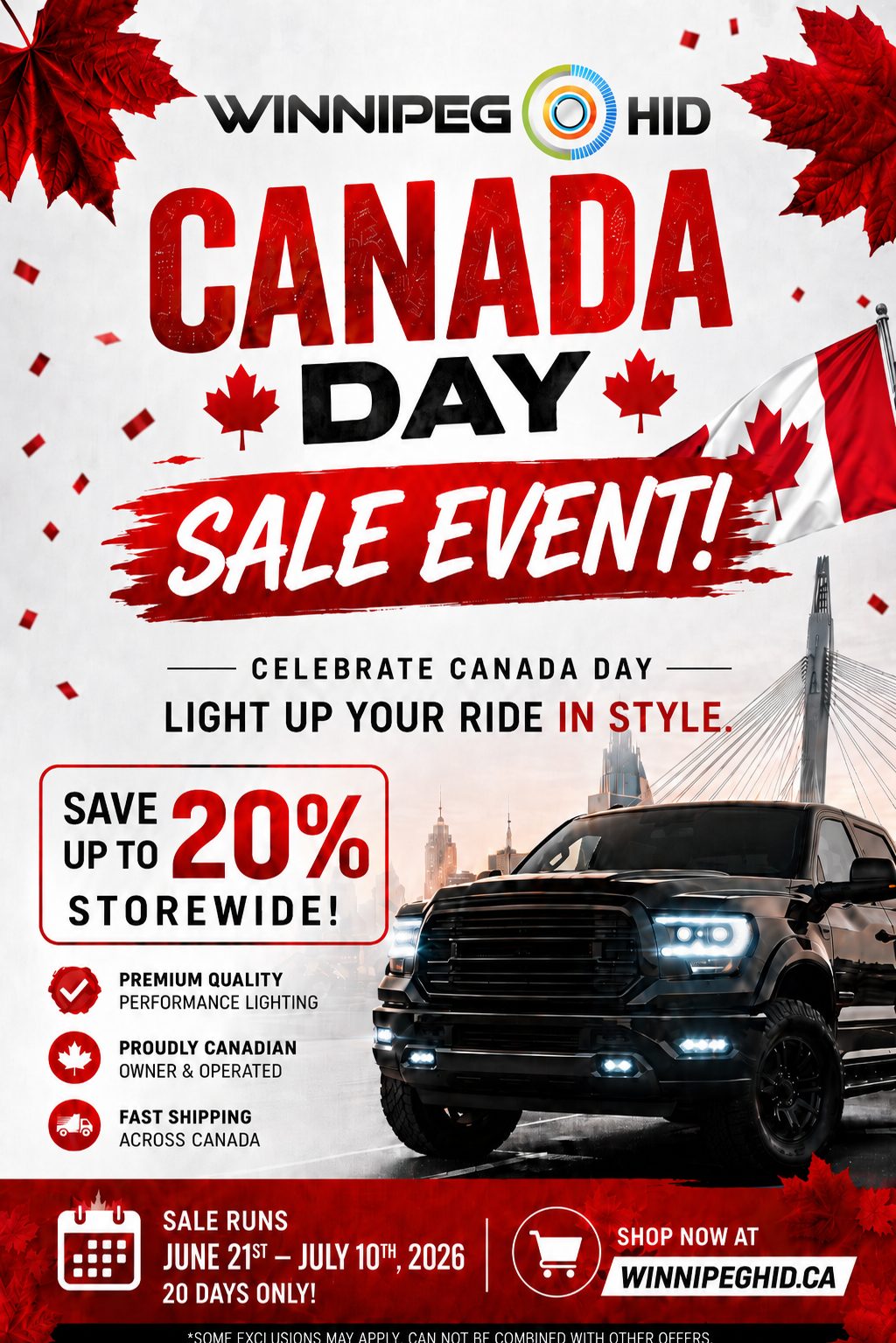 Featured image for “Canada Day 2026 Sale Event!”