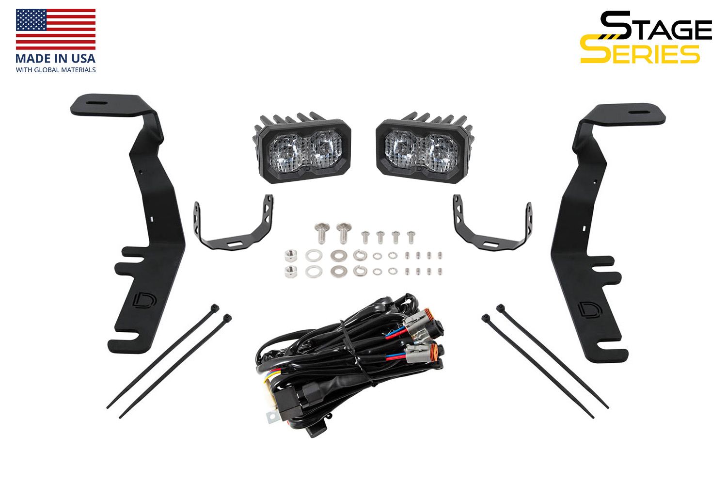 Diode Dynamics Stage Series Backlit Ditch Light Kit for 2015-2020 Ford F150 - Image 10