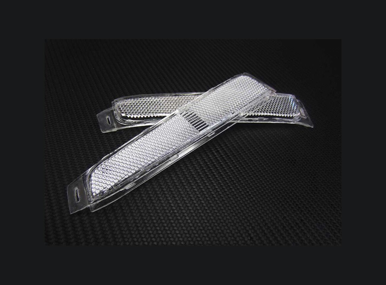 Clear Headlight Reflectors: GMC Sierra 1500 (16-18)