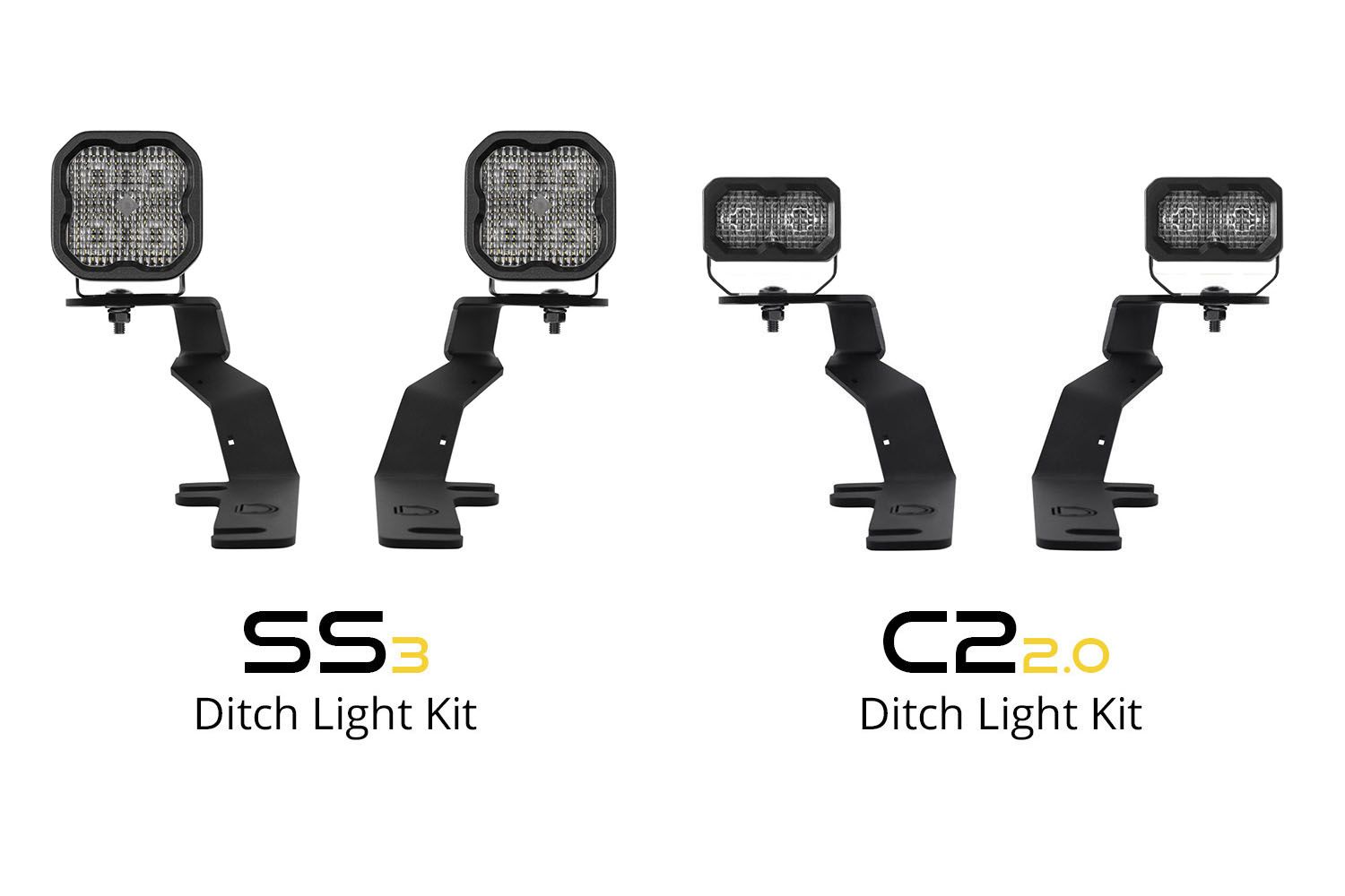 Diode Dynamics Stage Series Backlit Ditch Light Kit for 2015-2020 Ford F150 - Image 9