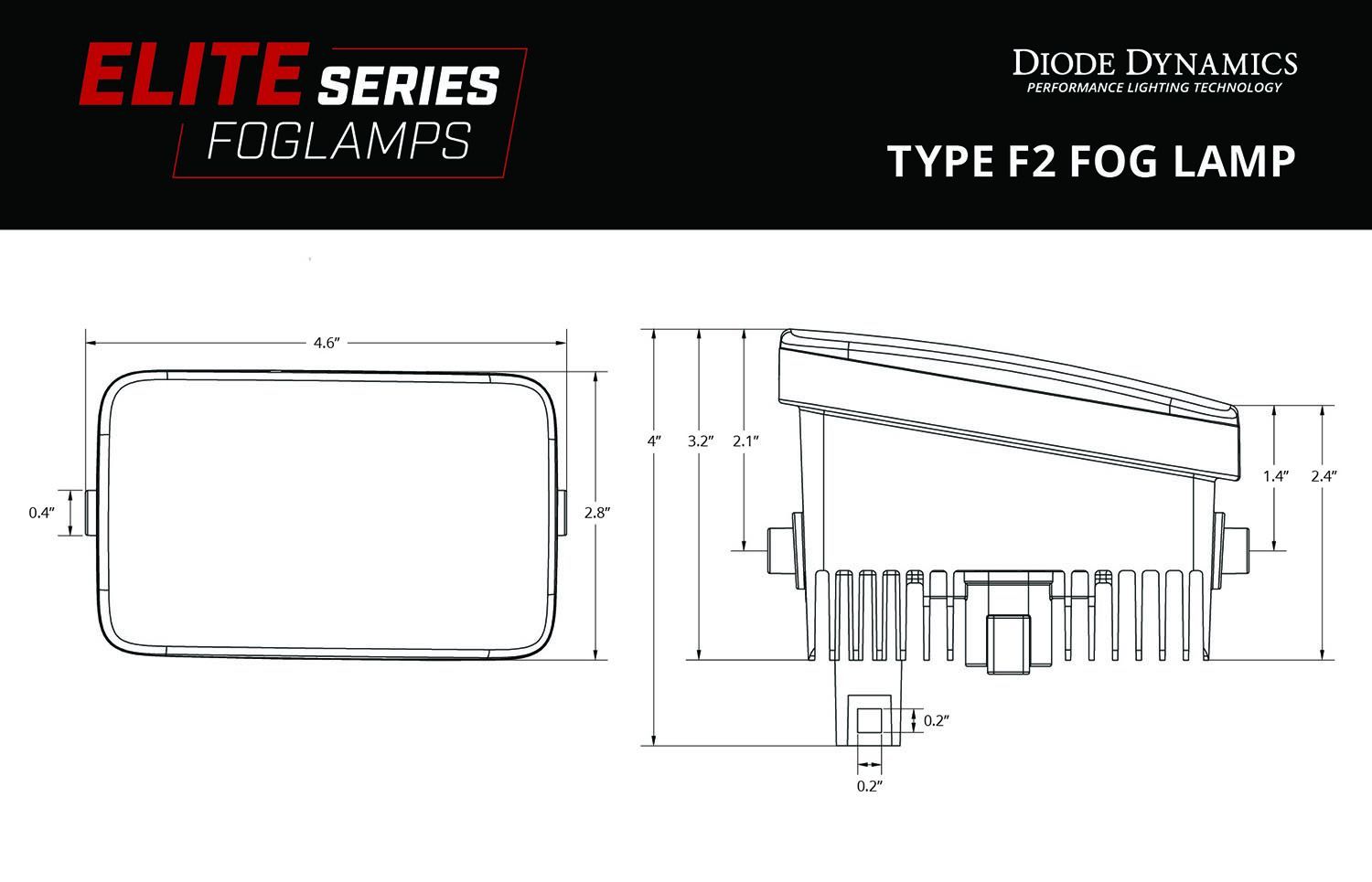 Diode Dynamics Elite Series Add-On Fog Lamp Kit for 2025-2027 Ford Maverick - Image 11