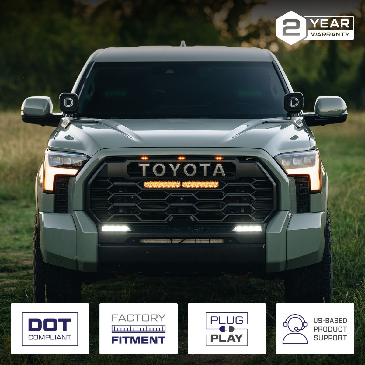 Form Lighting 2022-2026 Toyota Tundra Sequential LED Projector Headlights - Image 5
