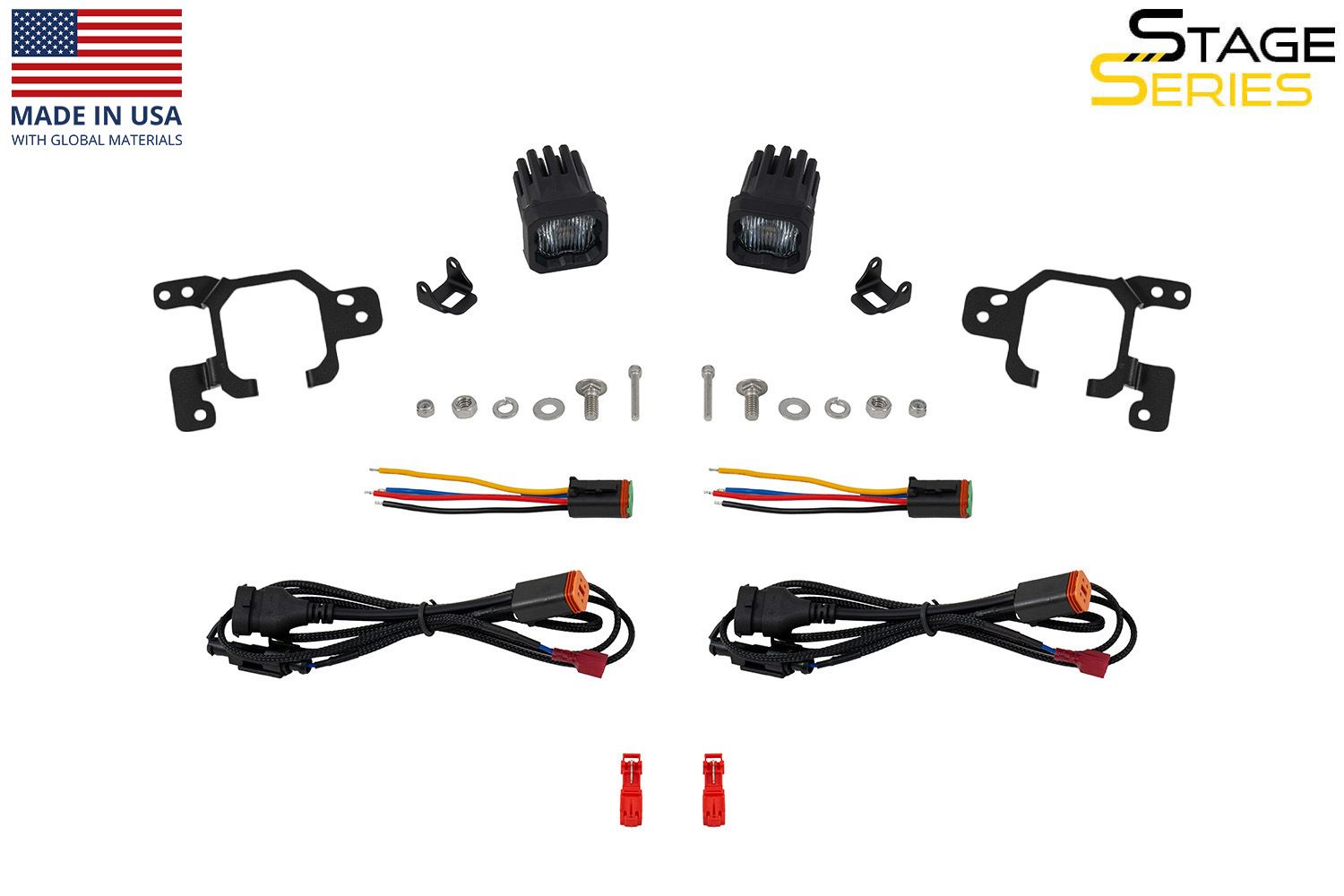 Diode Dynamics SSC1 LED Fog Light Kit for 2023-2026 Chevrolet Colorado w/OEM Fog Light - Image 7